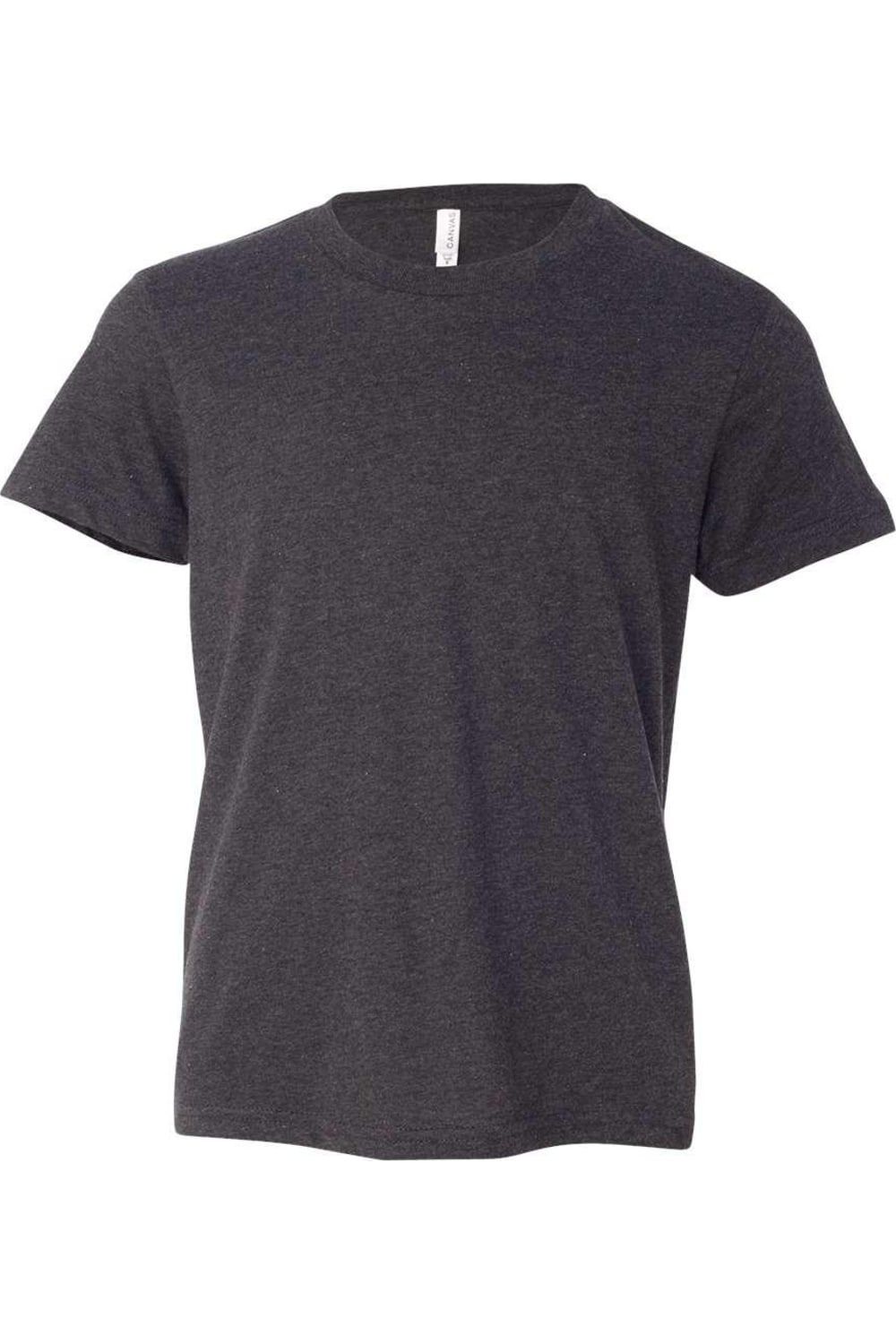 

Футболка молодежная BELLA + CANVAS CVC Jersey, темно-серый