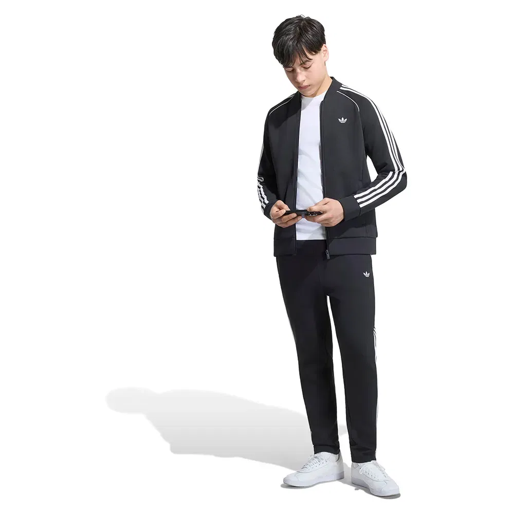 Толстовка на молнии Adidas Originals SST Spacer Track, черный — фото 4