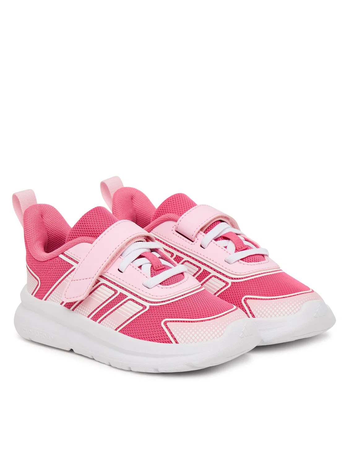 Кроссовки для девочки Tensaur Run Shoes Infants Adidas, розовый — фото 2