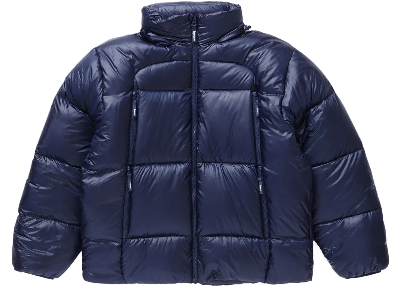 Мужская пуховая куртка с наполнителем Supreme Featherweight Down Puffer Jacket, Navy — фото 3