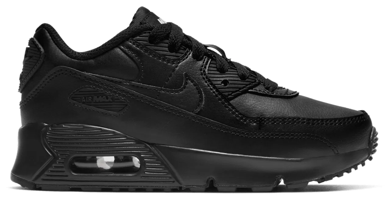 Детские кроссовки для мальчиков Nike Air Max 90, Black Black Black