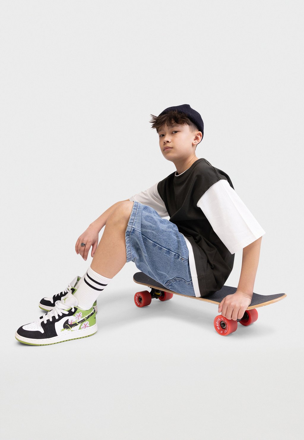 

Базовая футболка TEMAC TEE BOXY FIT Redefined Rebel, антрацит