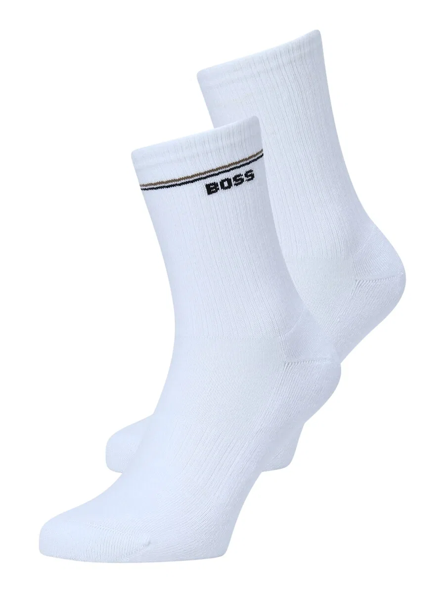 Носки BOSS 'QS Iconic' белого цвета