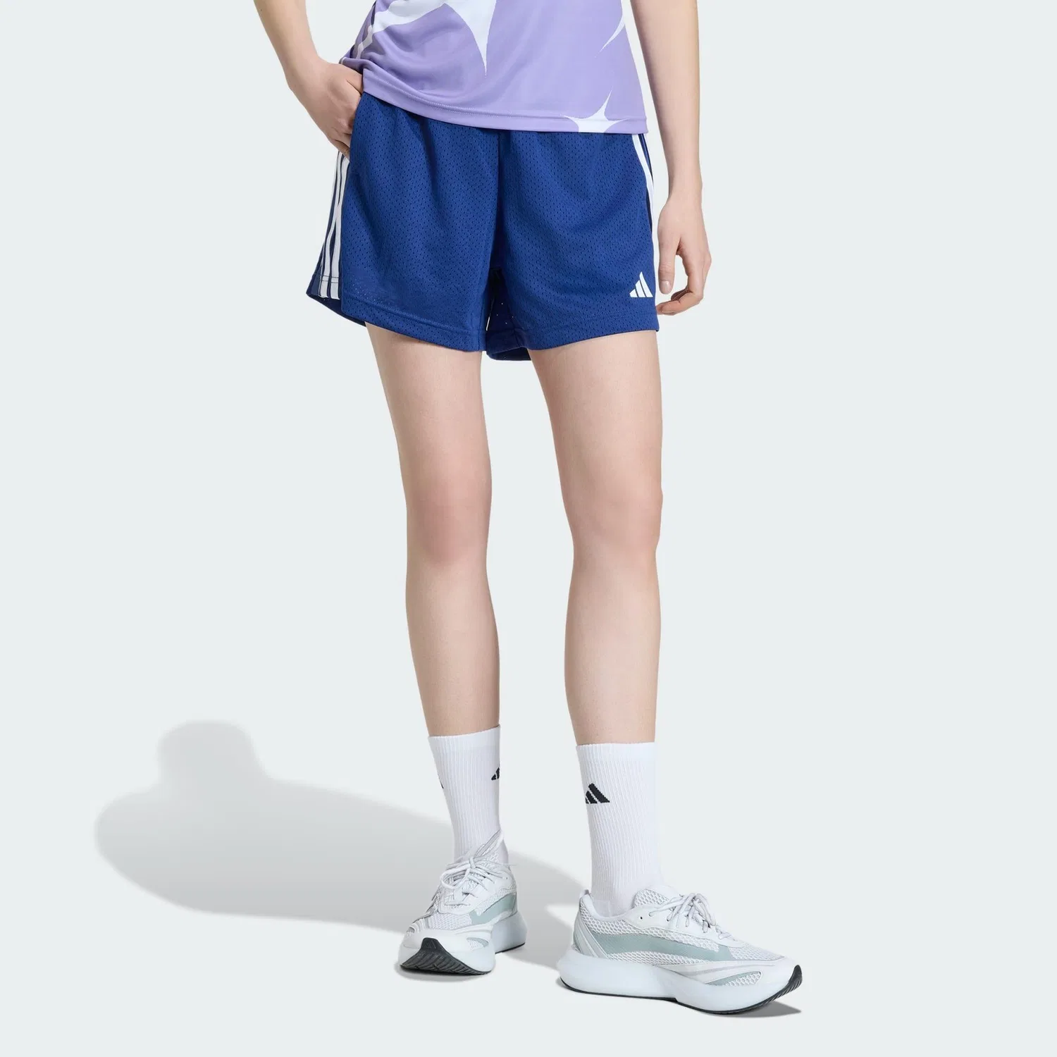 Мужские шорты из сетки Stadium Mesh Shorts Adidas, Dunkelblau