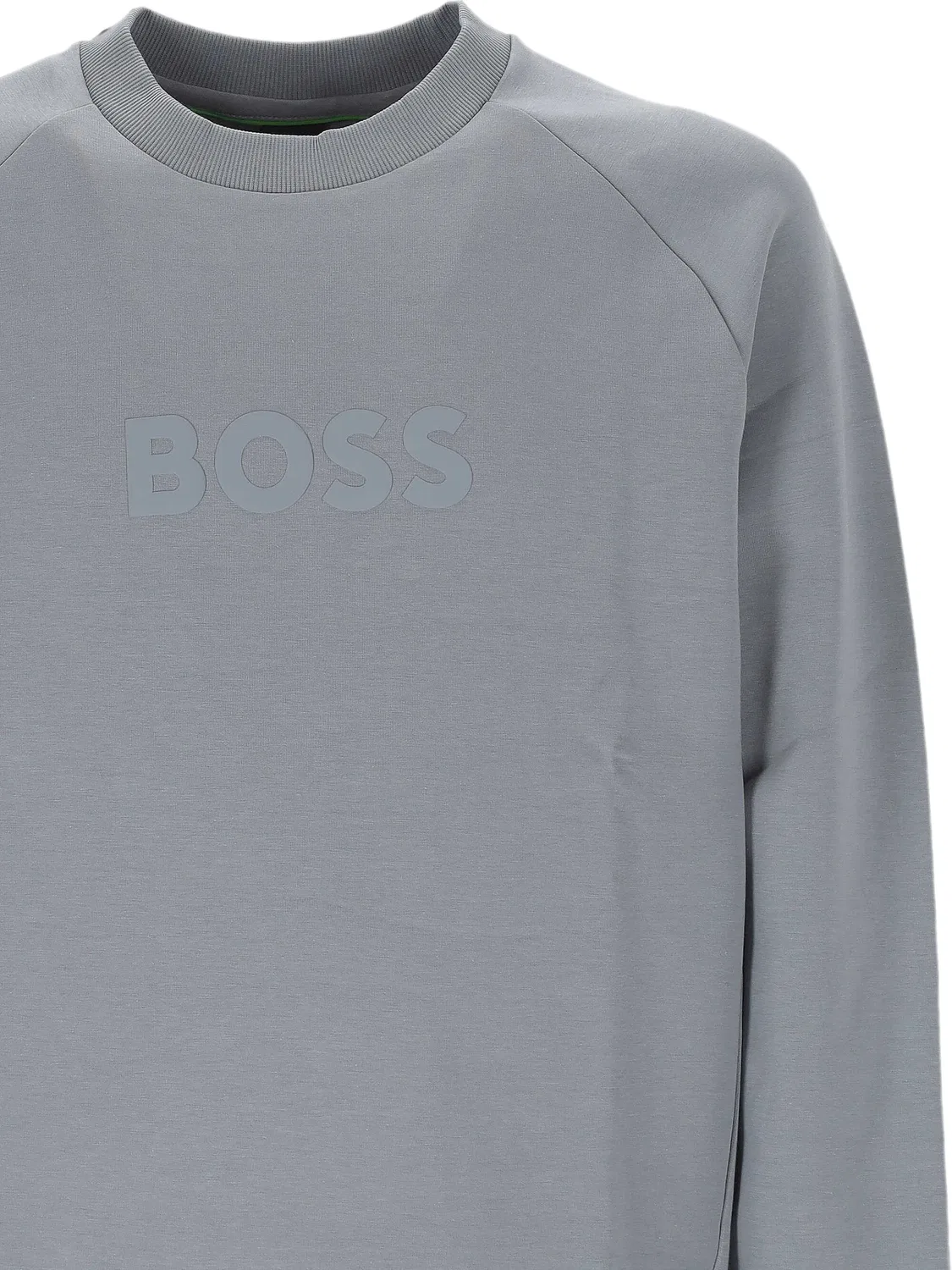 Толстовка с объемным логотипом Boss, серый — фото 3