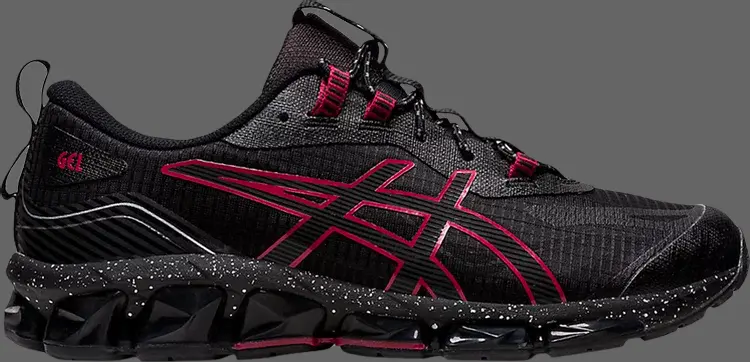 

Кроссовки gel quantum 360 7 'black burgundy' Asics, черный