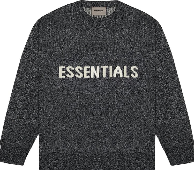 

Свитер Fear of God Essentials Knit Sweater 'Black', черный