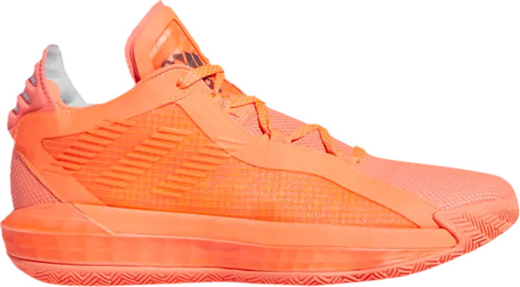 

Кроссовки Adidas Dame 6 'Signal Coral', оранжевый