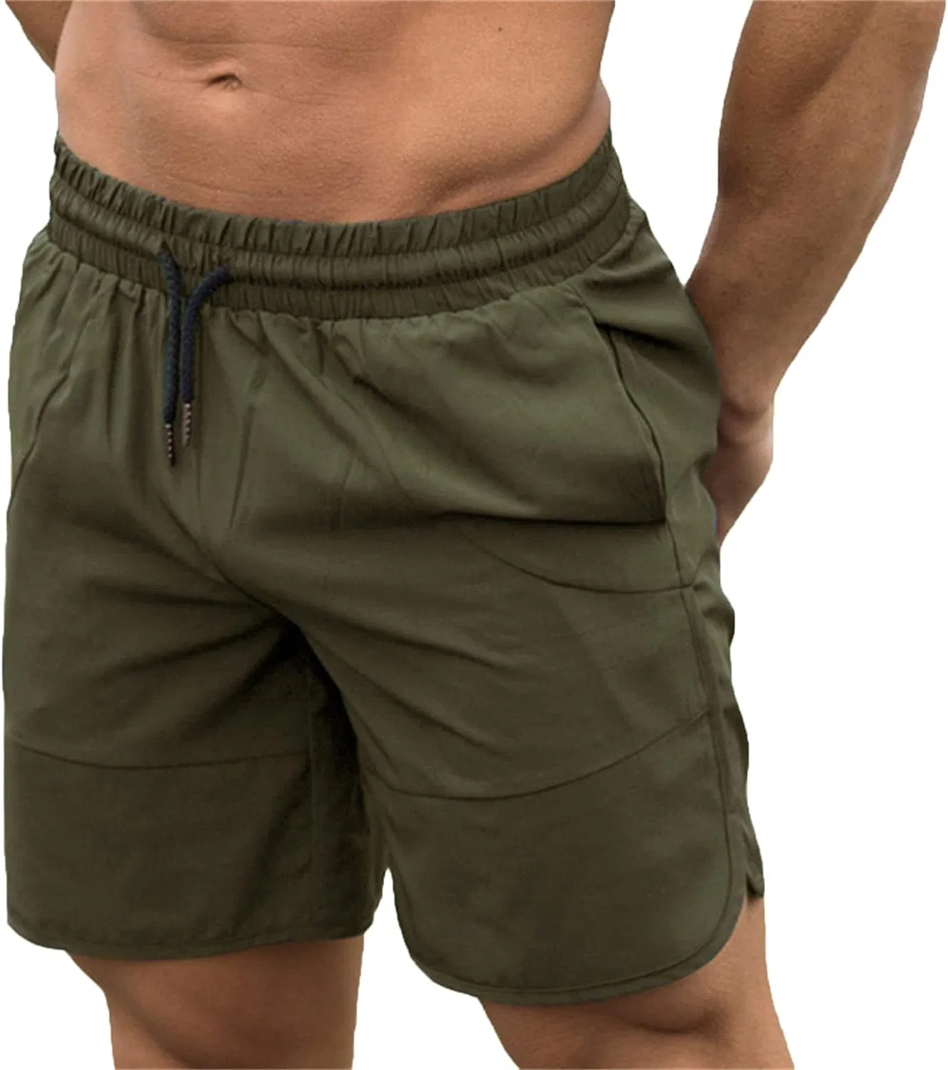 Шорты для спорта и бега, Generic, Зеленый, XL