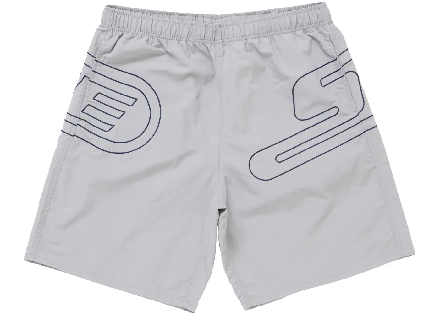 Мужские шорты с принтом Big Logo Supreme, Grey