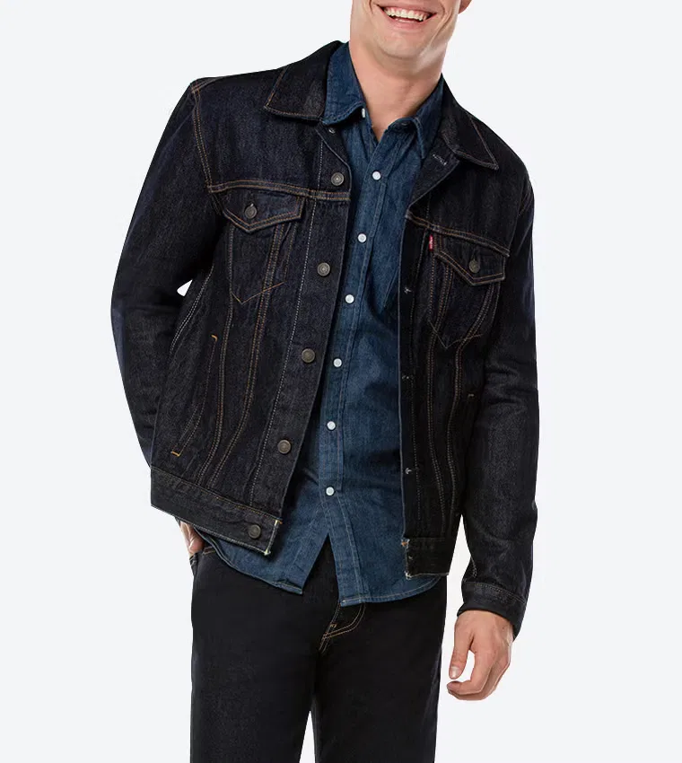 Джинсовая куртка-тракер Trucker Jacket Levi'S, голубой
