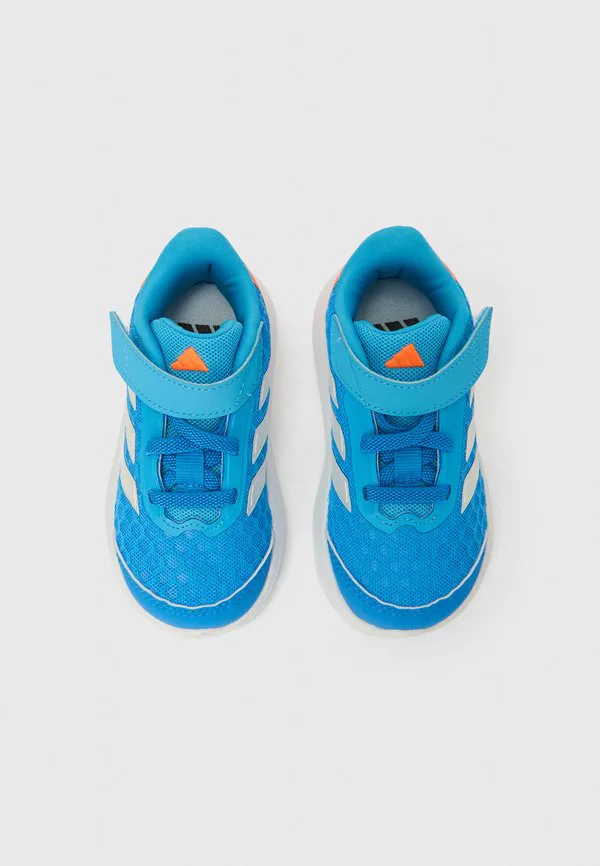 Кроссовки для бега по шоссе duramo sl2 унисекс Adidas Performance, Lucid Ray Blue/Zero Metallic/Lucid Orange — фото 4