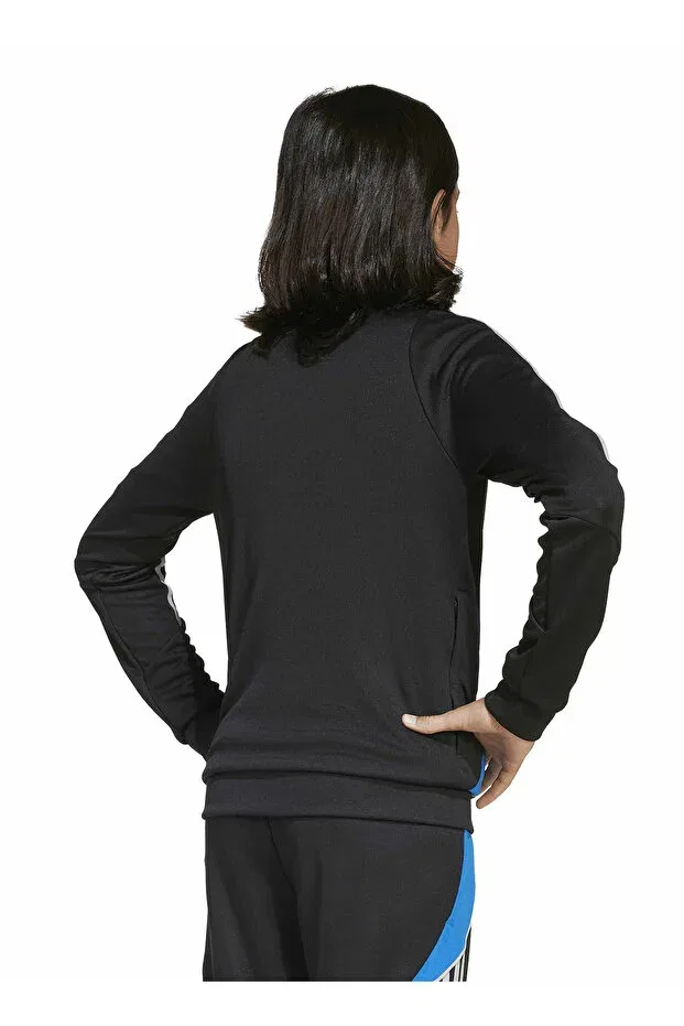 Детские свитшот для мальчиков с длинным рукавом Adidas, Black — фото 4