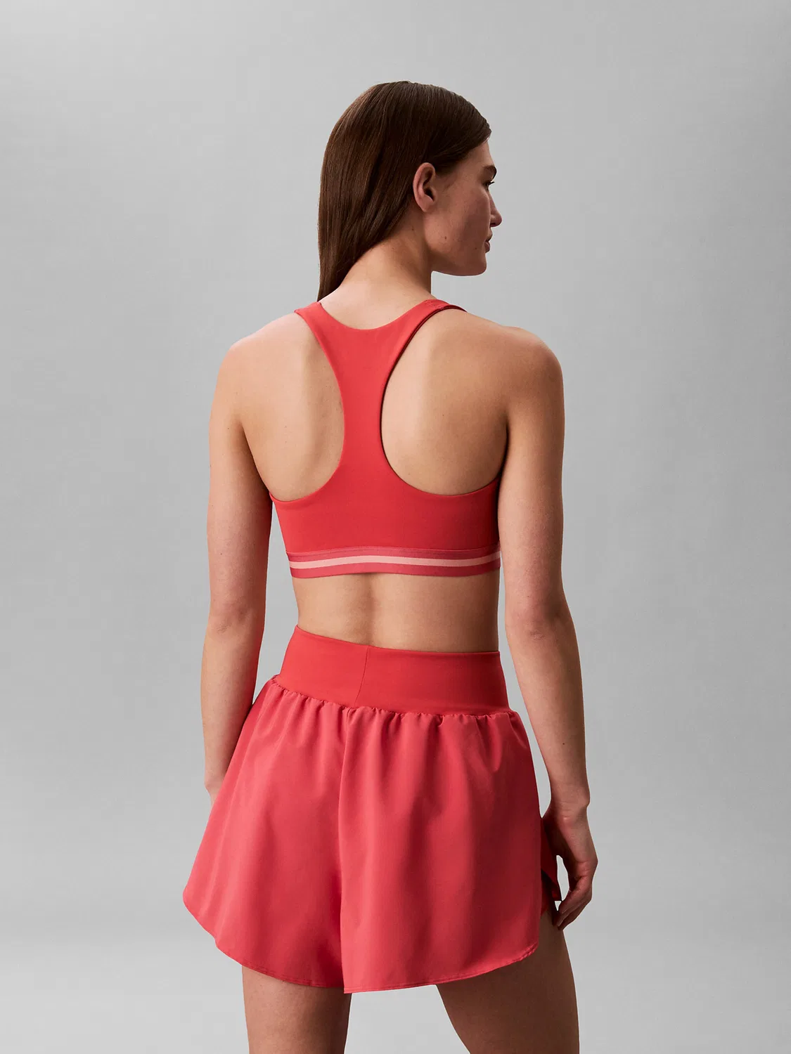 Спортивные шорты Calvin Klein Regular, розовые — фото 4