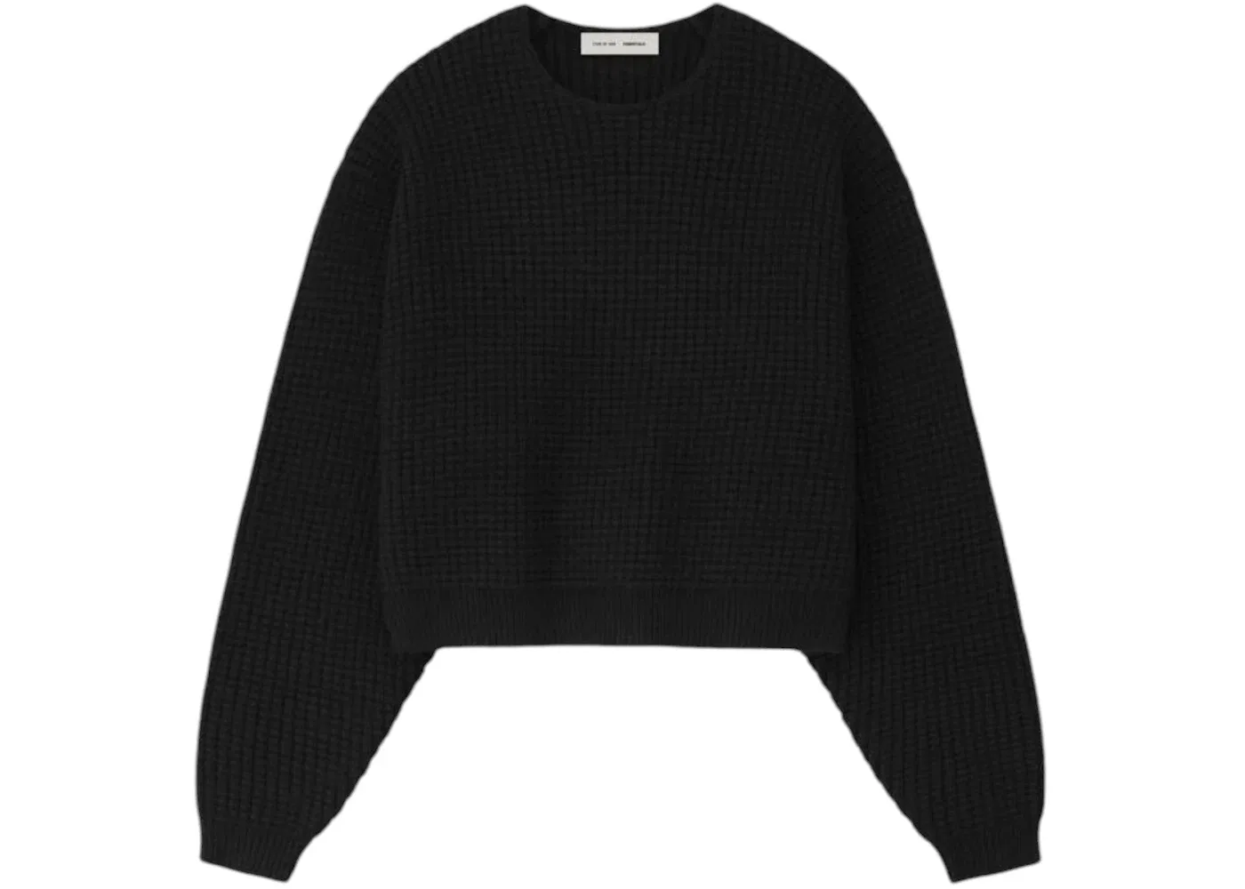Женский свитер с высоким воротником Fear of God Essentials Sweater, Vintage Black