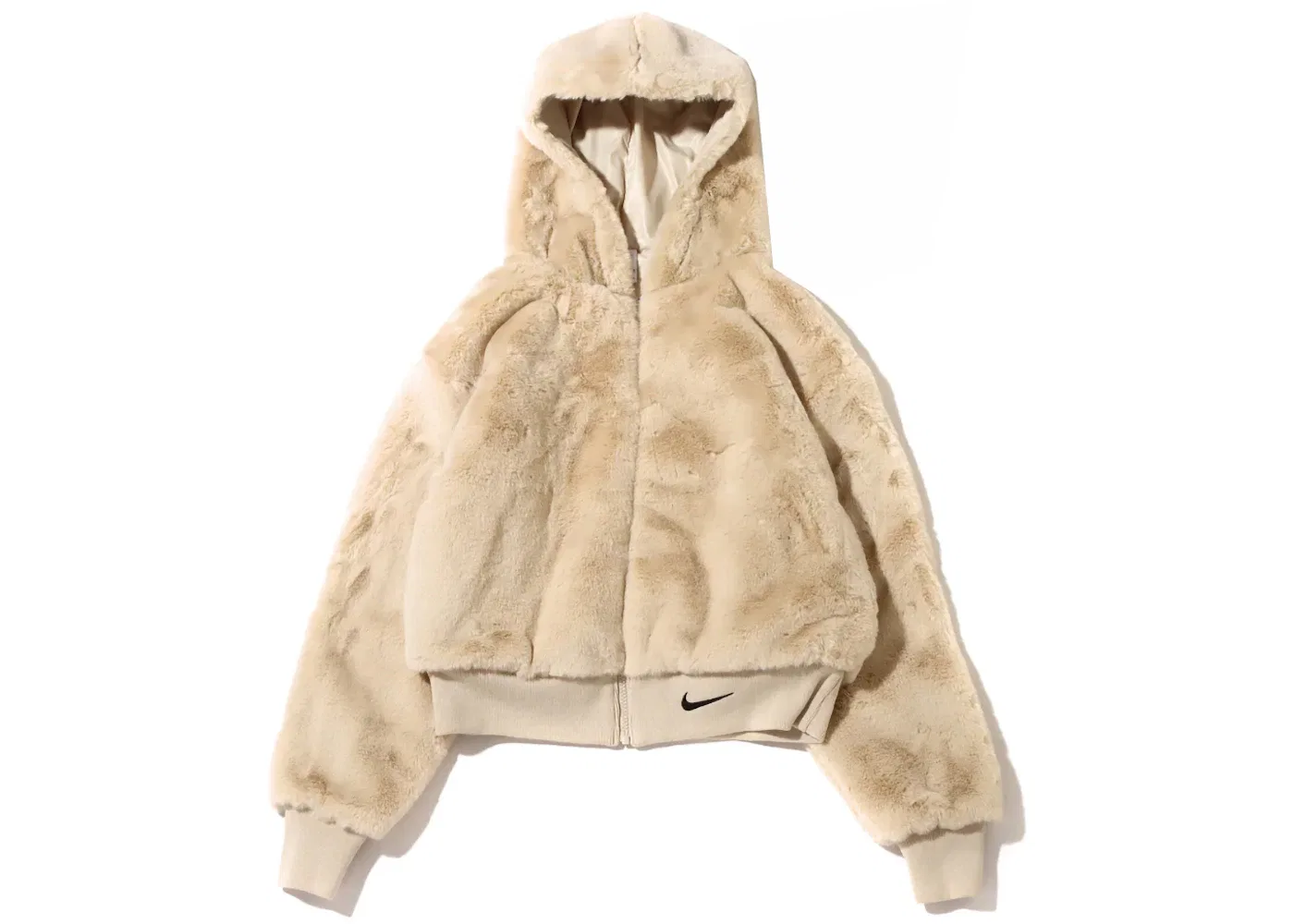 Женская куртка из искусственного меха без рукавов Nike Jacket (US Sizing), Rattan Black — фото 2