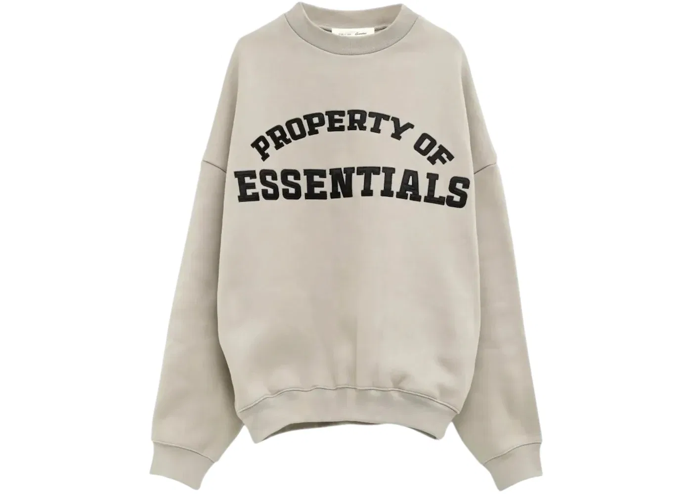 Мужской свитшот с длинным рукавом Fear of God Essentials Property Lounge Crewneck Sweatshirt, Seal