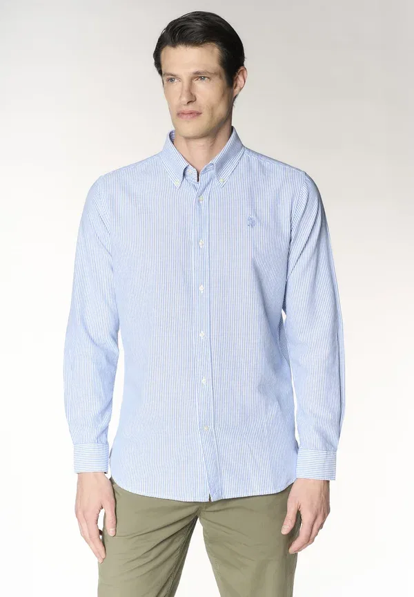 Рубашка с полосками Oxford Pin Point, U.S. Polo Assn., мультиколорe