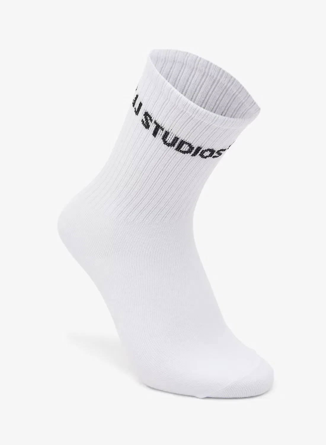 Носки низкие 3 пары в упаковке Jack & Jones Junior, белый черный — фото 3