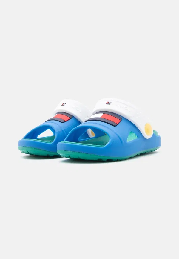 Сланцы с вырезами Tommy Hilfiger sky blue/white, белый/небесно-голубой — фото 4