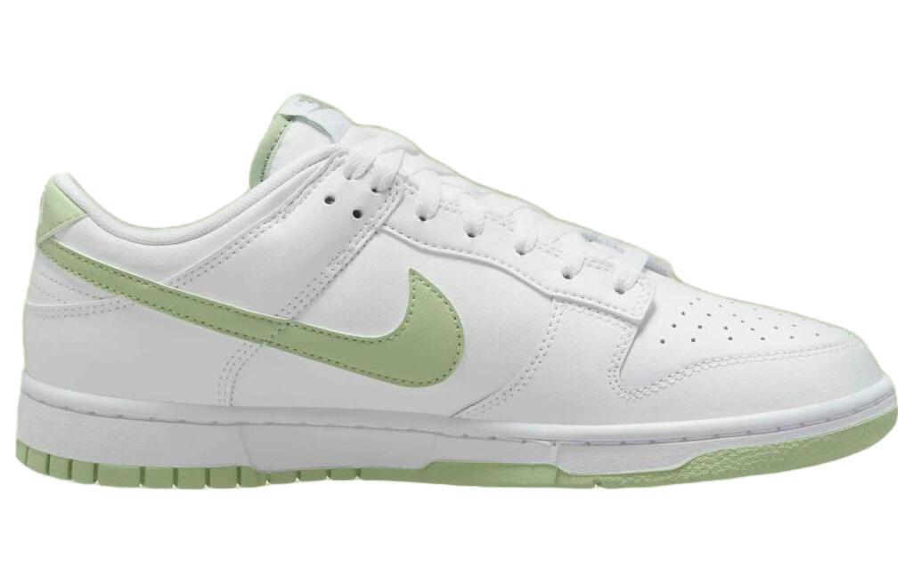 Кроссовки Nike Dunk Low Honeydew, белый/зеленый — фото 2
