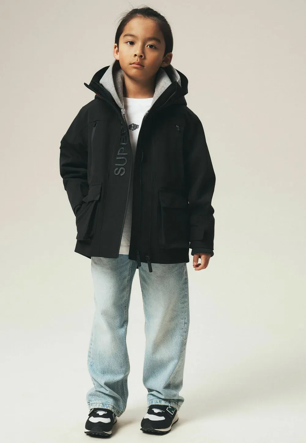 Водонепроницаемая куртка унисекс Superdry & Co, Black