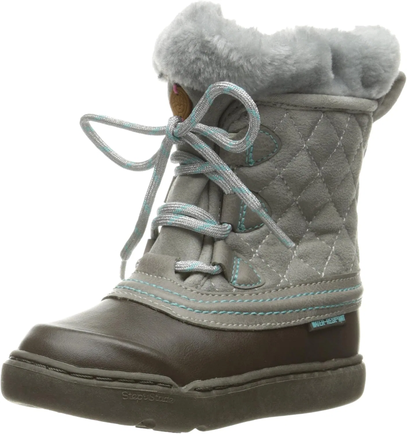 Детские сапоги для девочек Marie Step & Stride, Grey