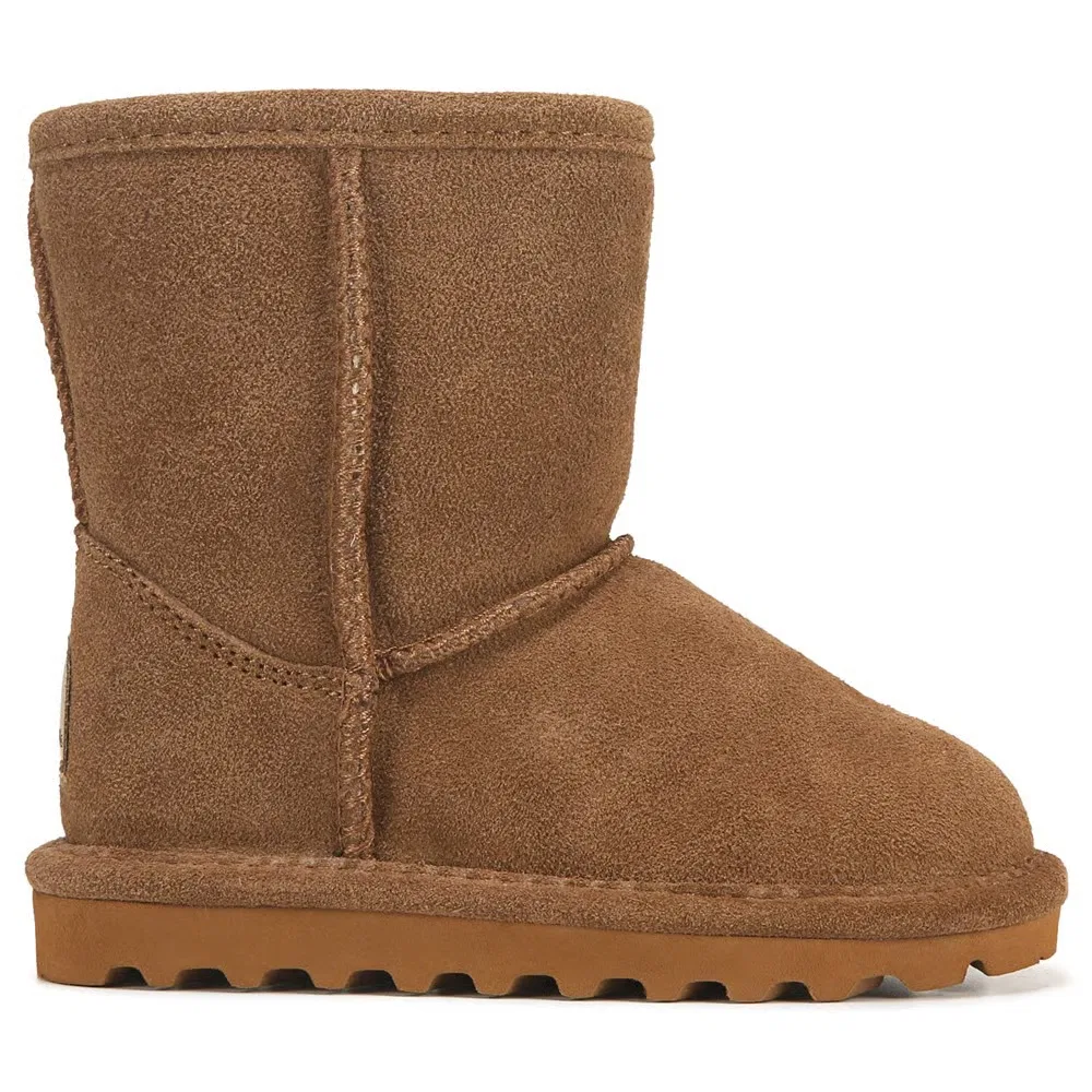 Детские короткие водонепроницаемые ботинки Elle на молнии для малышей Bearpaw, Hickory — фото 2