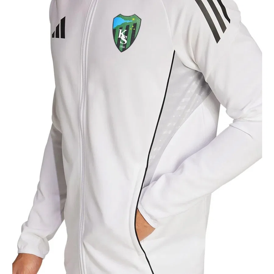 Спортивный свитшот с капюшоном Kocaelispor Adidas JM3555, Белый — фото 3