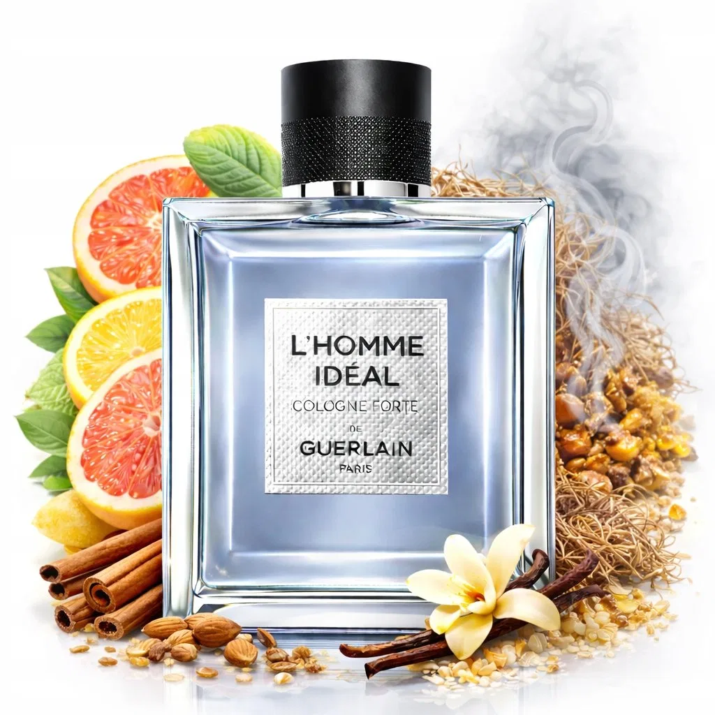 Мужская туалетная вода Guerlain L'Homme Ideal Cologne Forte 100 мл, Guerlain — фото 4