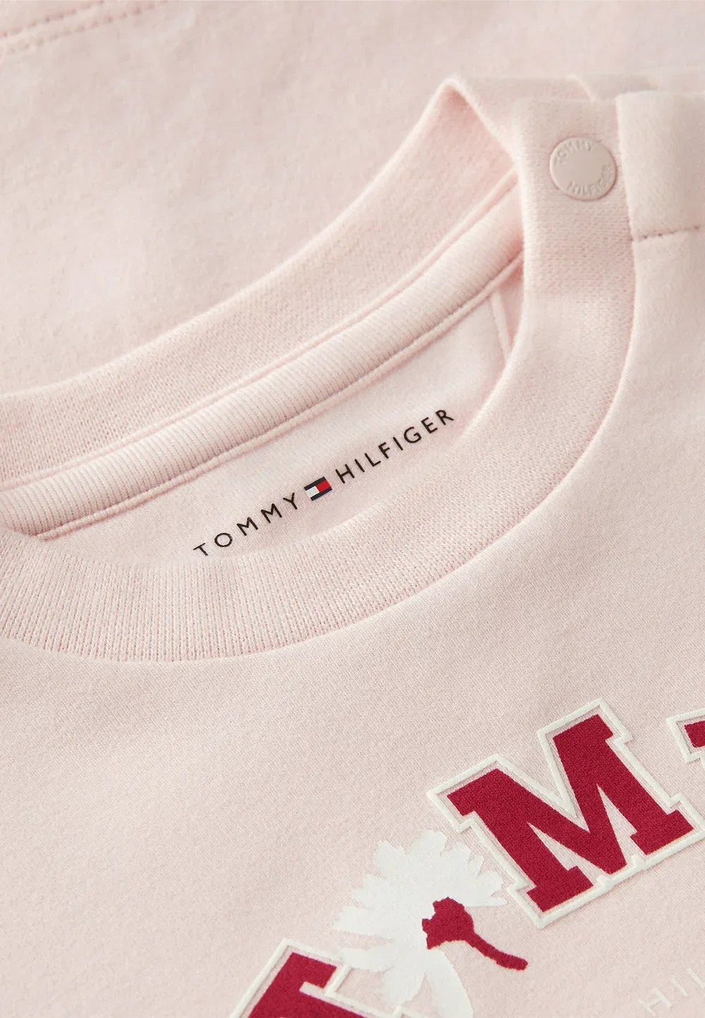 Футболка с длинными рукавами и логотипом, унисекс - топ с длинными рукавами Tommy Hilfiger, Whimsy Pink — фото 3