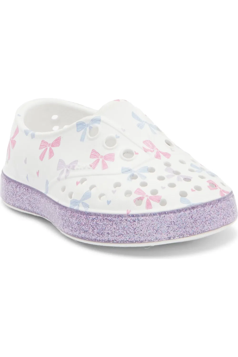 Детские кроссовки водонепроницаемые slip-on Miller Native Shoes, Shlwht/Troblng/Hrtsbws