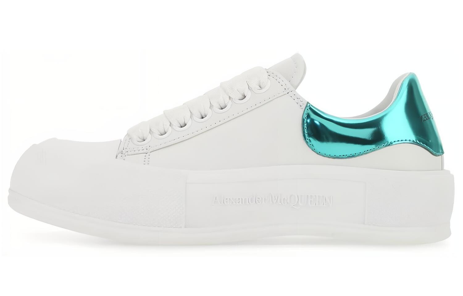 Кроссовки Alexander Mcqueen женские, белый / зеленый