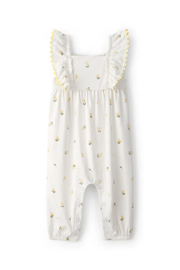 Детский комбинезон для девочек с коротким рукавом Carter'S, Beige