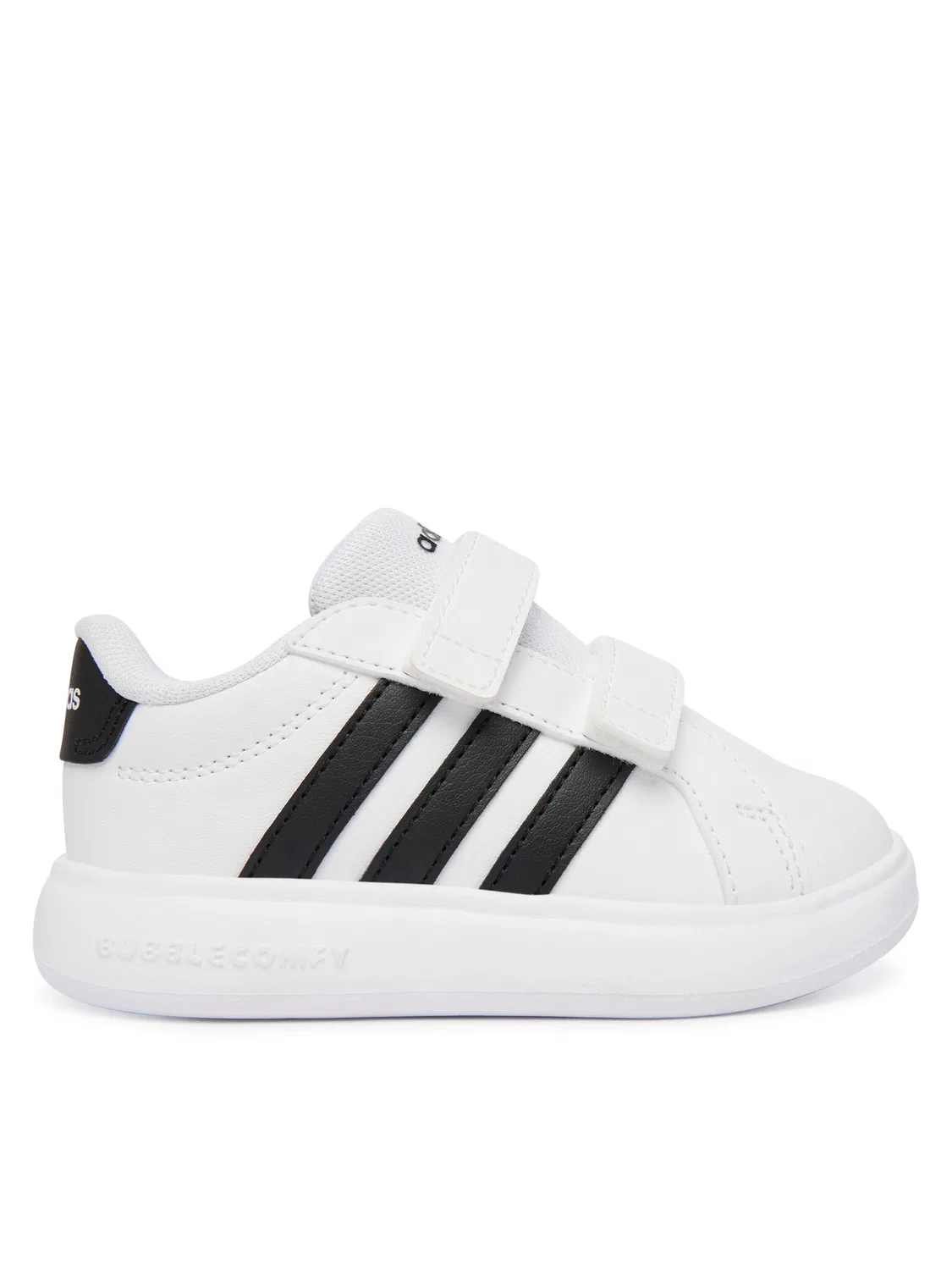 Кроссовки для мальчика Grand Court Bubble Shoes Infants Adidas, белый