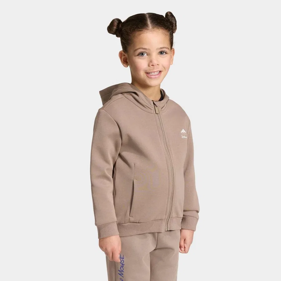 Детская куртка с длинным рукавом Mickey Mouse Future Icons adidas, Кремовый — фото 4