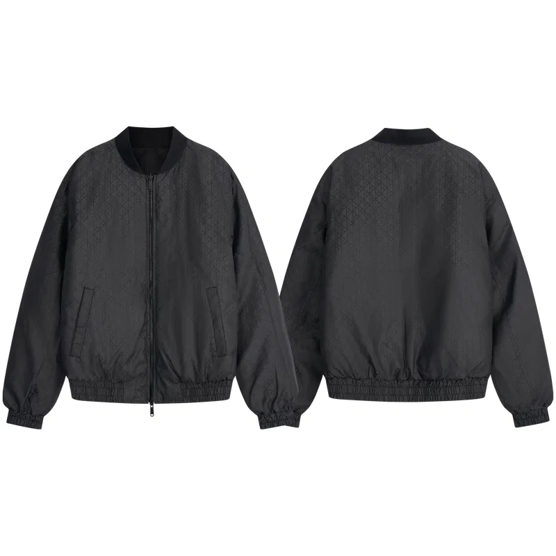 Мужская пуховая куртка с воротником-стойкой Calvin Klein, Space Black — фото 3