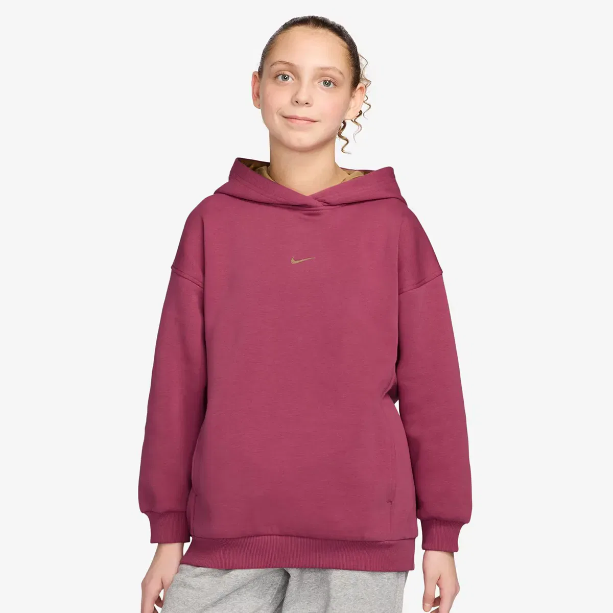 Женская худи Nike Sportswear Club Fleece, Rosa