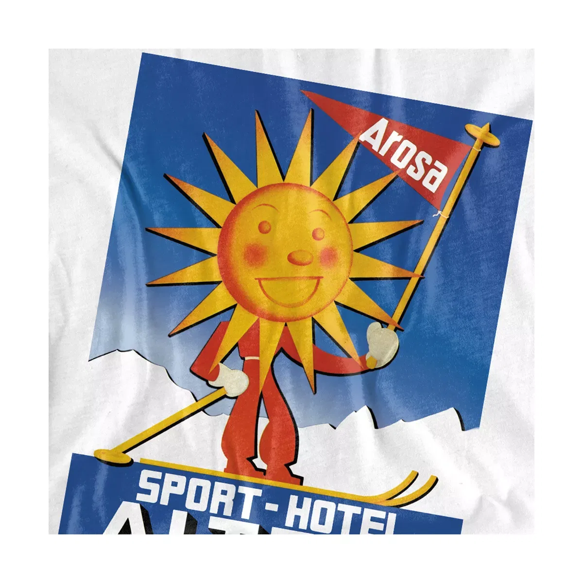 Детская футболка с принтом Sport Hotel LOGOVISION, White — фото 3