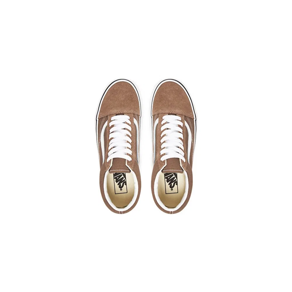 Детские кроссовки унисекс Vans Old Skool VN000D7Z1NU1, Коричневый Vans — фото 3