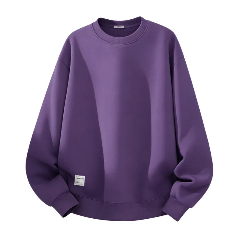 Свитшот детский с логотипом MINISO, Aurora Purple