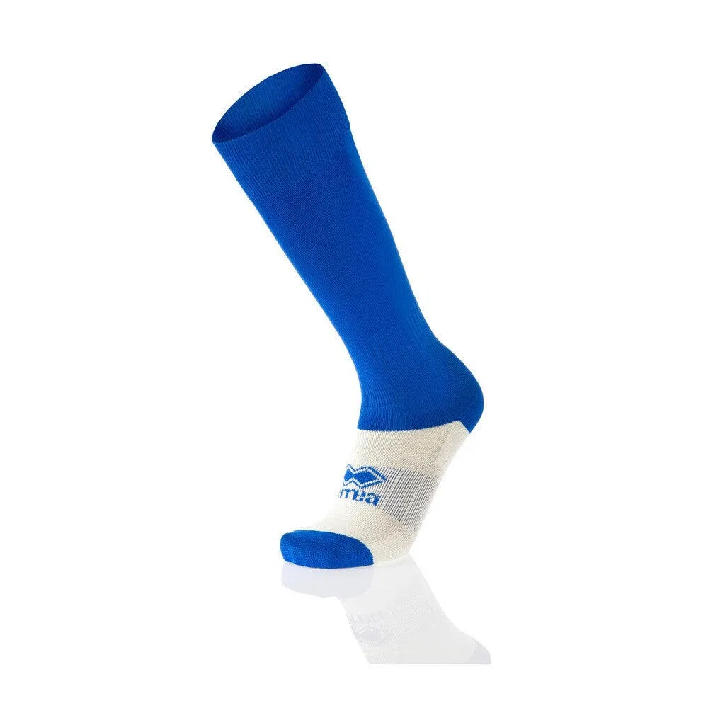 Детские носки с хлопковой стопой Errea Socks With Foot Pl Junior Polyester, Hellblau — фото 2