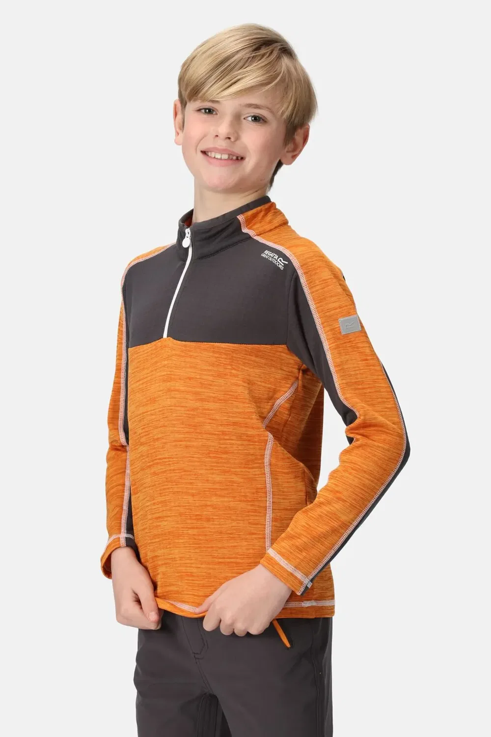 Флисовая кофта Hewley half zip Regatta, Orange