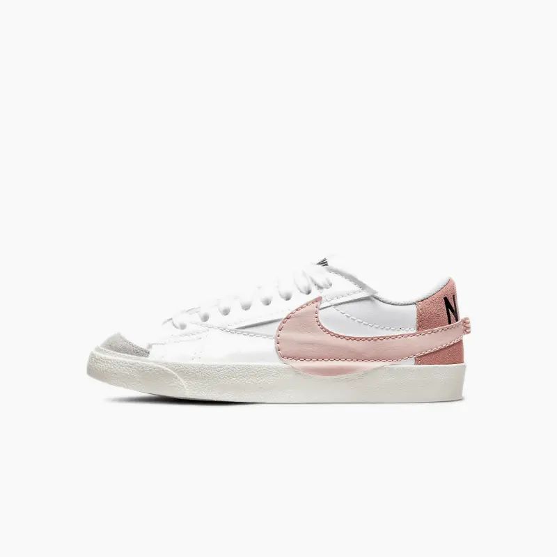 Кеды Nike Blazer Blazer Low '77 Jumbo, белый/розовый