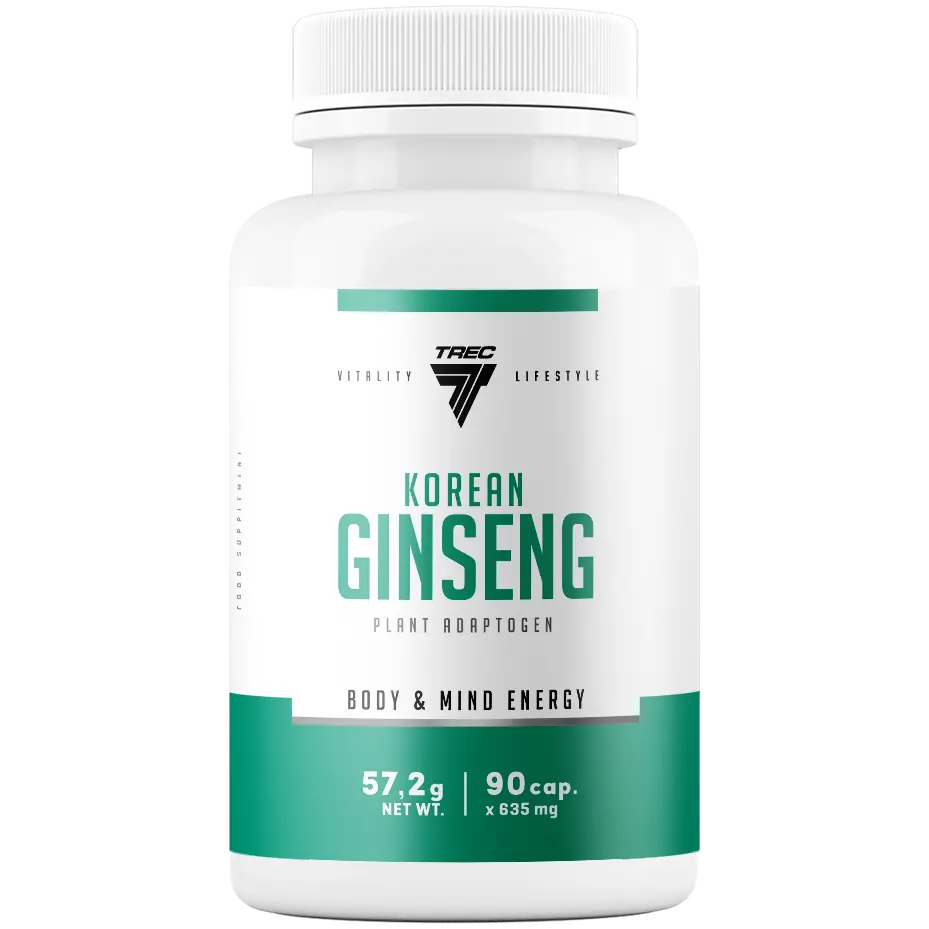 

Trec Vitality Korean Ginseng биологически активная добавка, 90 капсул/1 упаковка