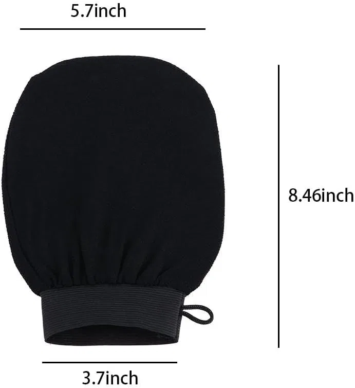 Мочалка для тела, Cotton, Generisch, Black — фото 2