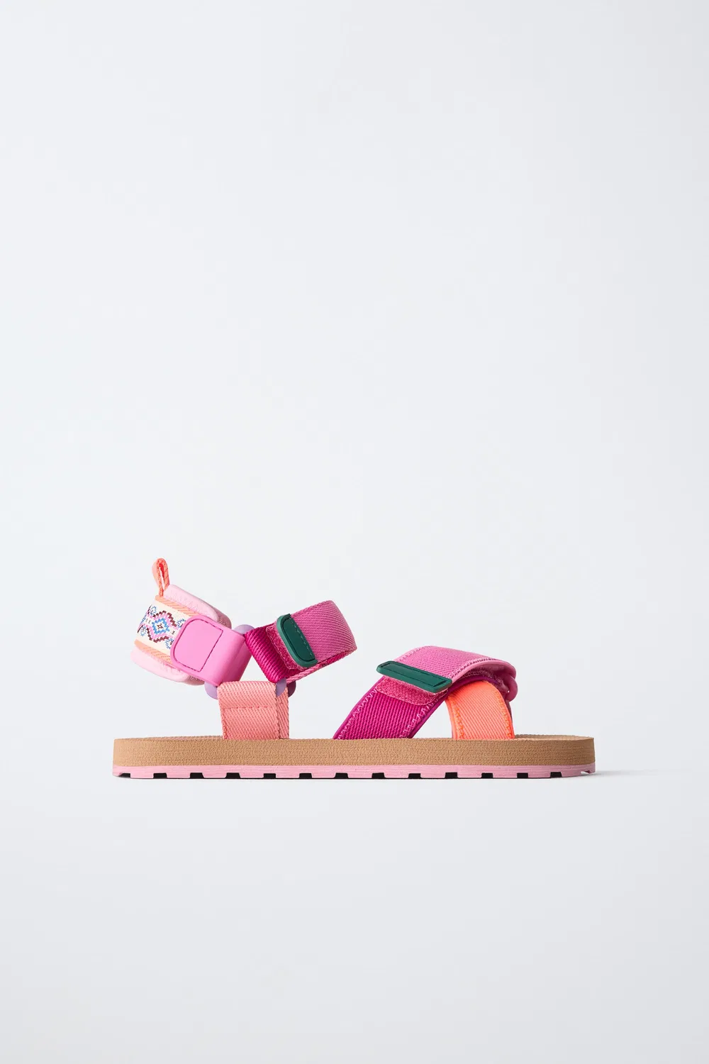 Разноцветные технические сандалии ZARA, Multicoloured