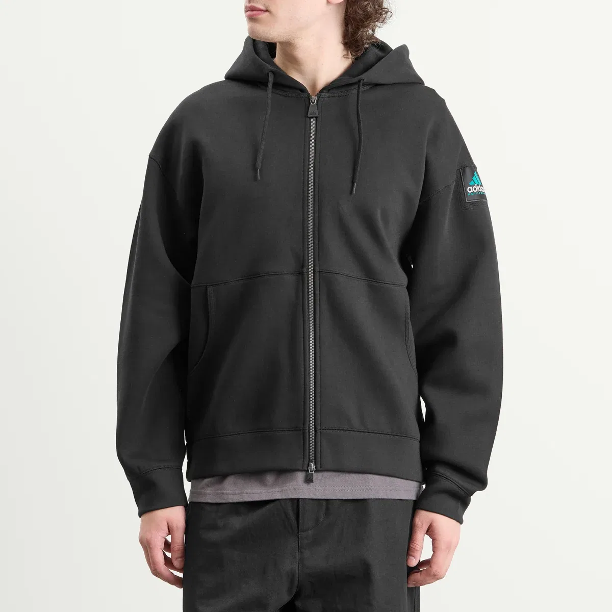 Худи Eqt hoodie Adidas, Black — фото 2