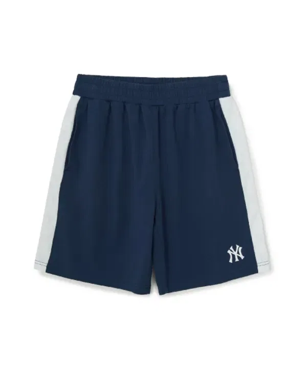 Шорты с монограммой, ny Mlb Kids, темно-синий — фото 2