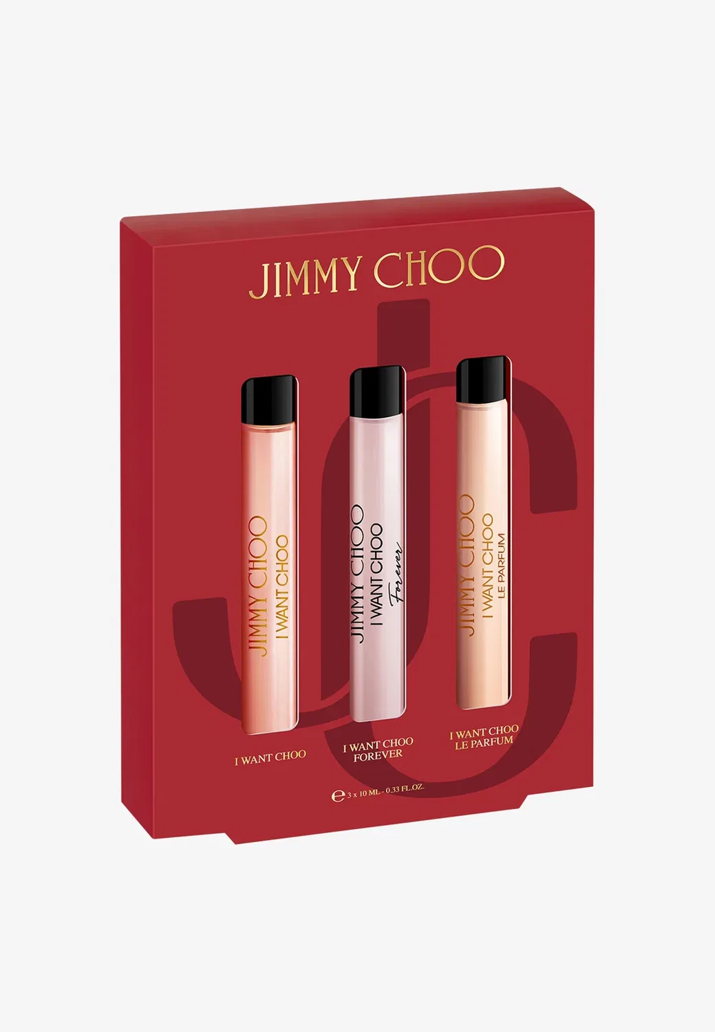 Миниатюрный подарочный набор из трех ароматов (3 x 10 мл EDP) - набор парфюмерии. Jimmy Choo Fragrances, One Size — фото 2
